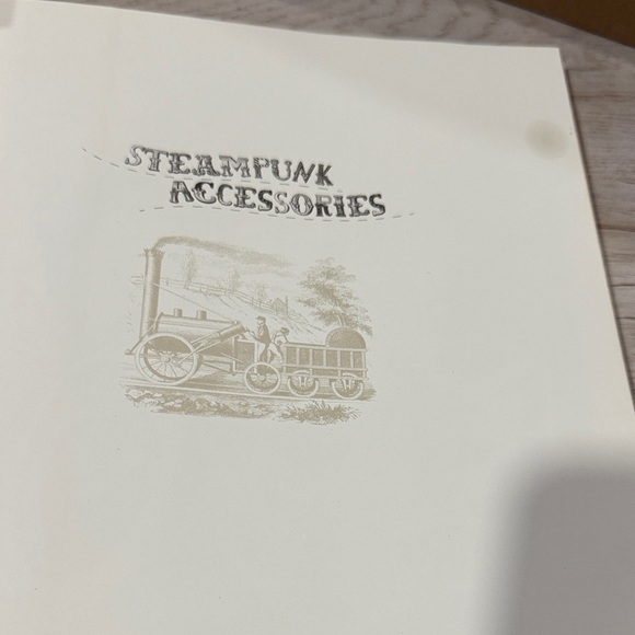 Vintage 1st Edition Craft book Steampunk Accessories Book Barrons - Picture 3 of 14